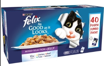 Picture of FELIX  MIXED SELECTION JUMBO PACK 40 Pouches